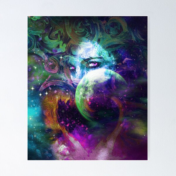 Item preview, Space Wild Woman designed and sold by MONLart.