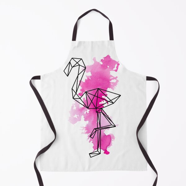 Item preview, Geometric flamingo designed and sold by RosanneCreates.