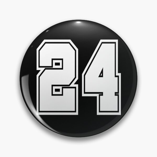 Item preview, 24 shirt number college style football soccer designed and sold by GeogDesigns.
