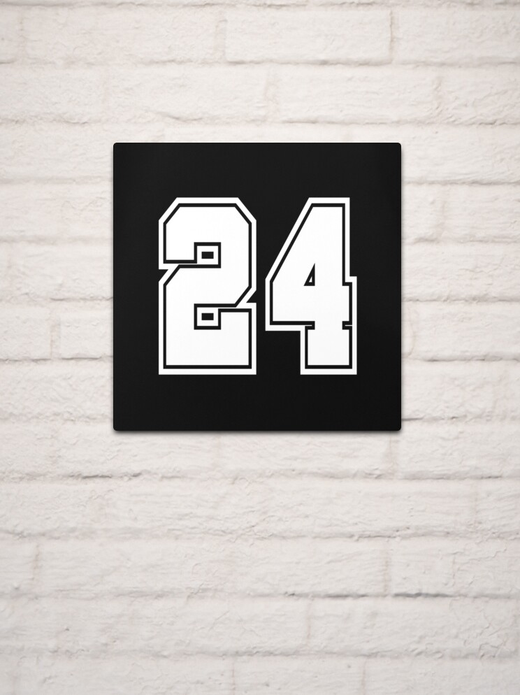 24 number number football Sticker by GeogDesigns