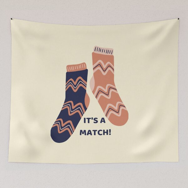 Item preview, Cozy Fun Mismatched Socks  designed and sold by Wanderior.