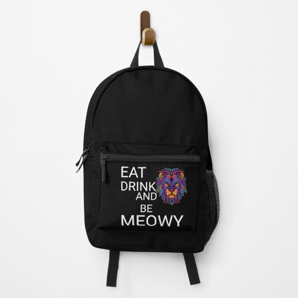 Item preview, Eat drink and be meowy 3 designed and sold by HSEstore.