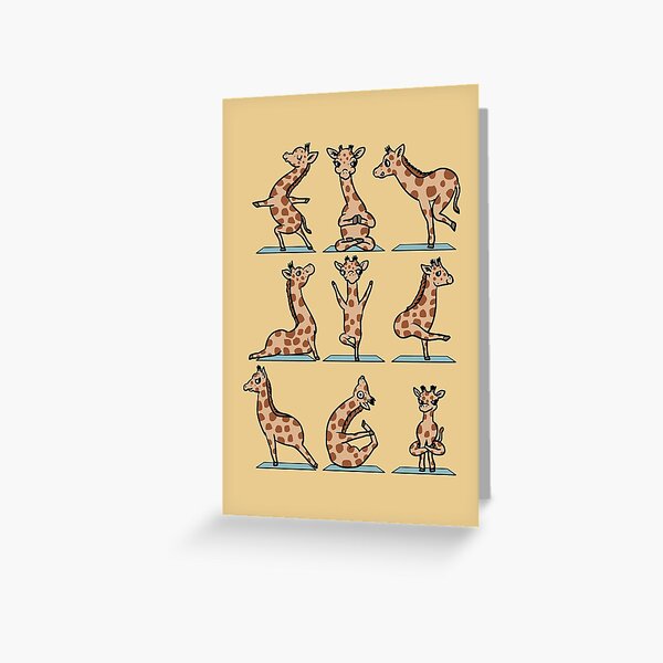 Item preview,  Baby Giraffe Yoga designed and sold by Huebucket.