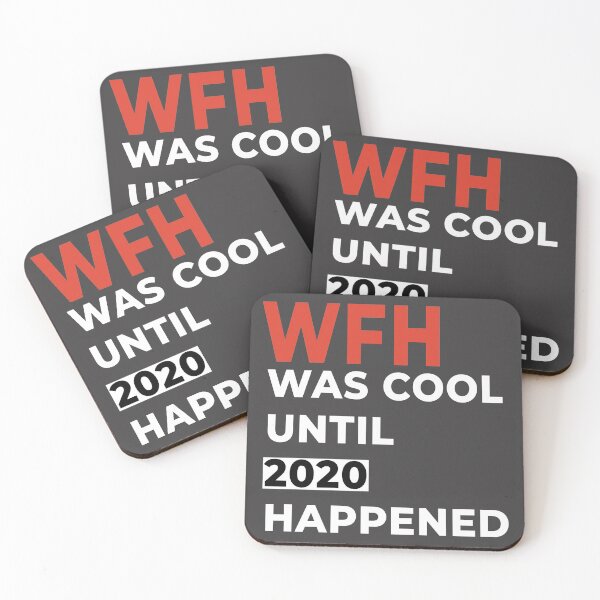 Item preview,  WFH Was Cool Until 2020 Happened designed and sold by RadhaWords.