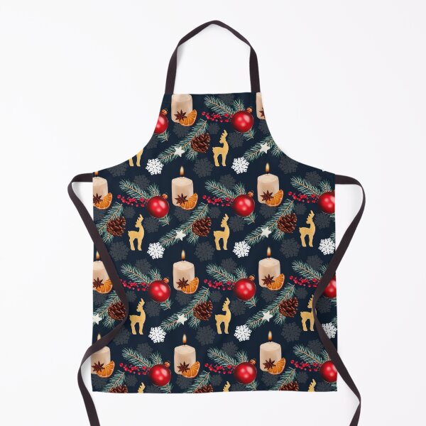Item preview, Decorative dark Christmas pattern designed and sold by Jelena Slijepcevic.