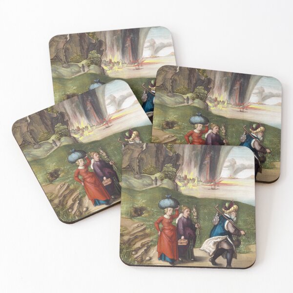 Item preview, Lot's Escape - Albrecht Durer - c1496 designed and sold by CrankyOldDude.