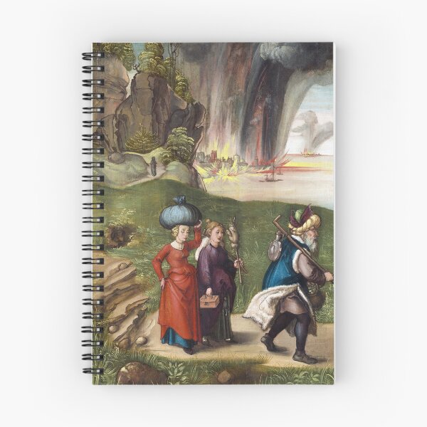 Item preview, Lot's Escape - Albrecht Durer - c1496 designed and sold by CrankyOldDude.
