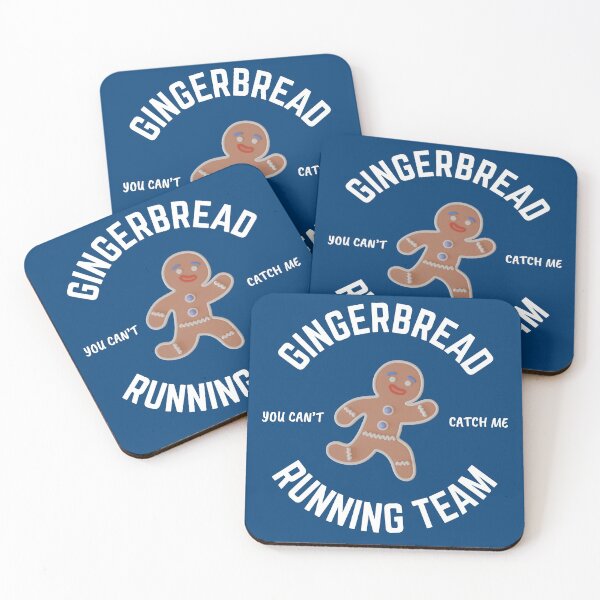 Item preview, Gingerbread Running Team You Cant Catch Me Funny Christmas designed and sold by RRiDesigns.