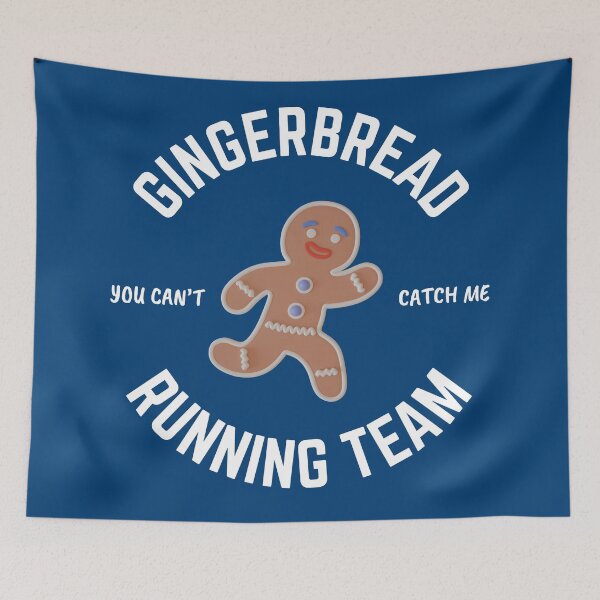 Item preview, Gingerbread Running Team You Cant Catch Me Funny Christmas designed and sold by RRiDesigns.