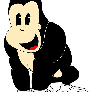 Artwork thumbnail, Rubber Bob Gorilla cartoon by Retroperks