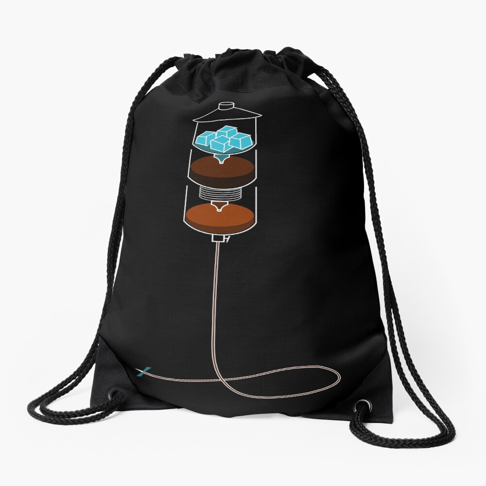 Cold Drip IV Drawstring Bag