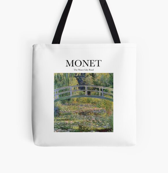 Monet - The Water Lily Pond All Over Print Tote Bag