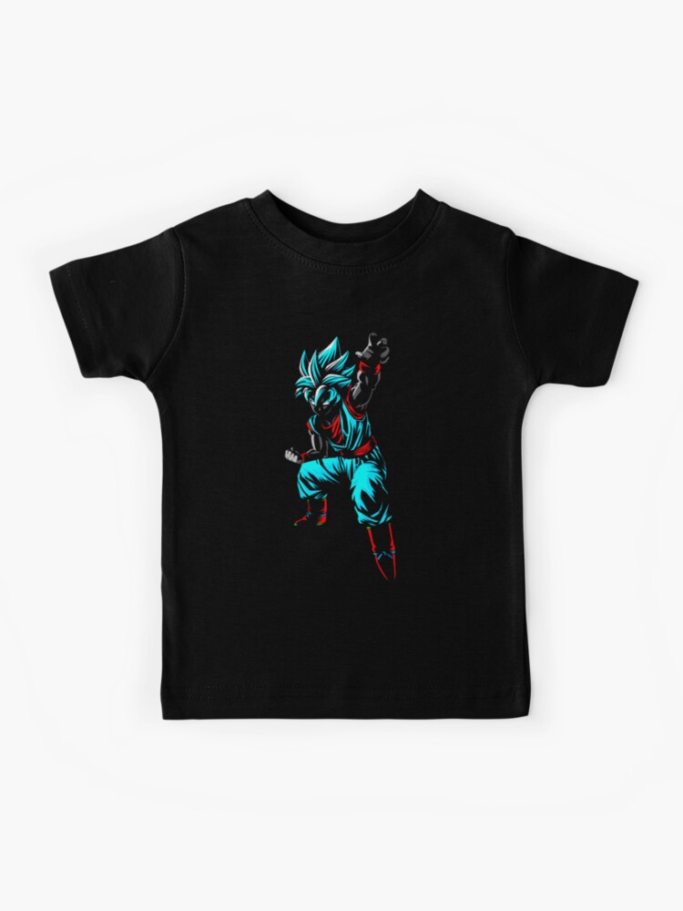 blue dragon ball z shirt