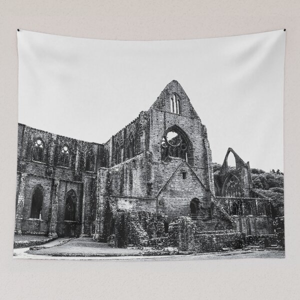 Item preview, Tintern Abbey in monochrome designed and sold by rbnofficial.