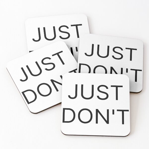 Item preview, Just Don't designed and sold by Hyper-Store.