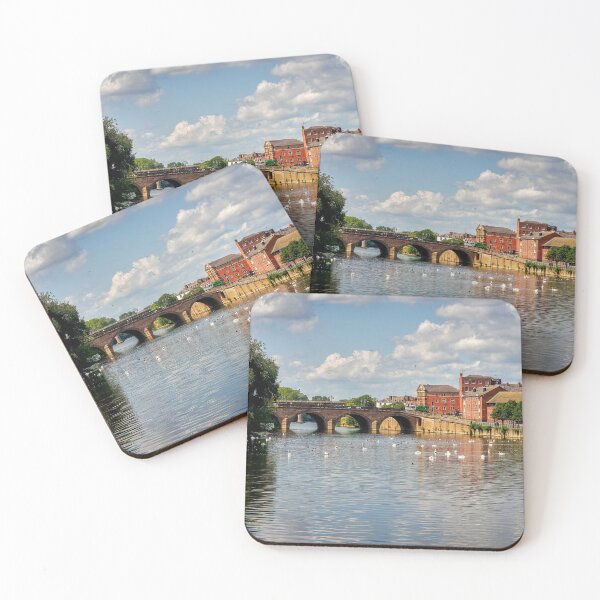 Item preview, Swans in front of Worcester Bridge designed and sold by VnGphoto.