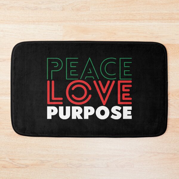 Item preview, Peace Love Purpose, Cool Statement designed and sold by OnPurposeMarket.