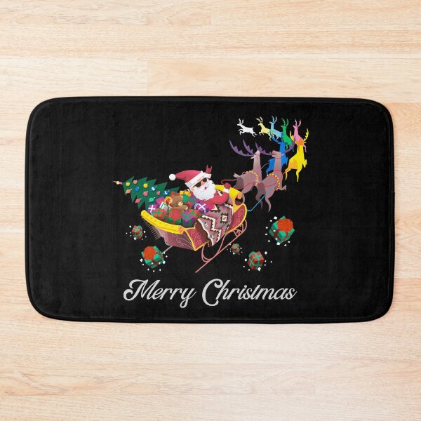 Item preview, Merry Christmas (Santa Claus on his sled) designed and sold by Gavinstar.