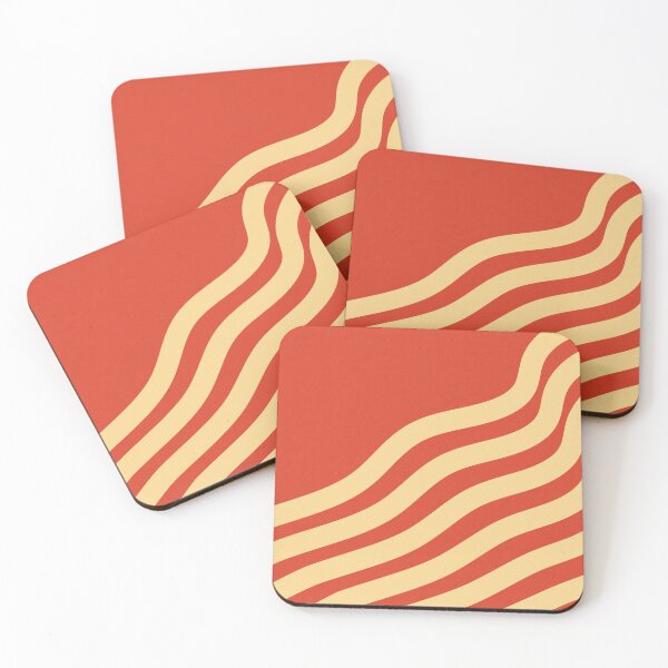 Item preview, Flowy Wave Mid Century designed and sold by technicolorable_art.