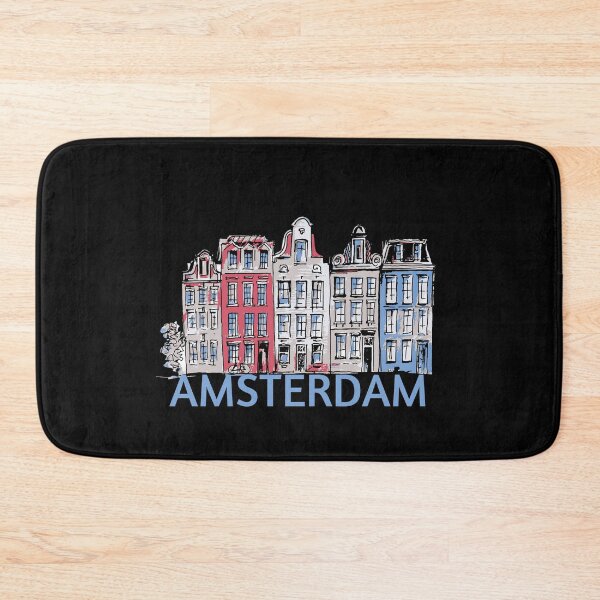 Item preview, Amsterdam Skyline Blue, Amsterdam Holland, The Netherlands designed and sold by DiensDesign.