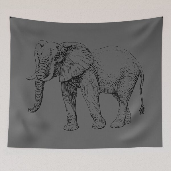 Item preview, African Elephant designed and sold by chark70.