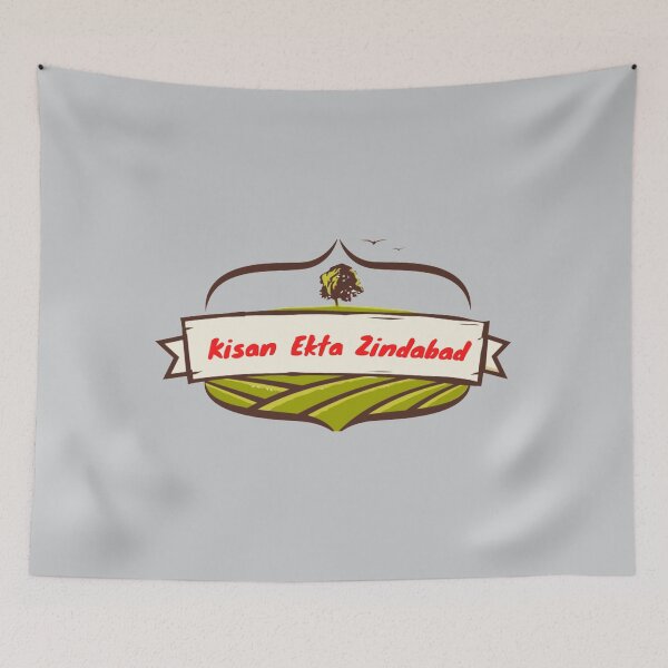 Item preview, Kisan Ekta Zindabad designed and sold by DigitalSantino.