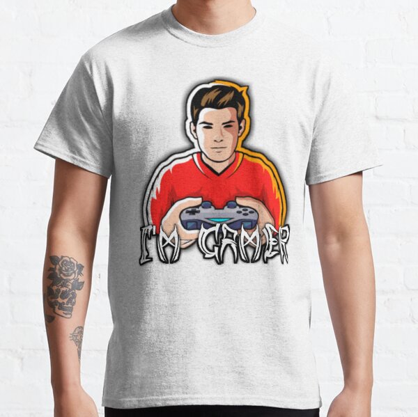 Simple Trendy Noob N00B Gamer Design Boy's Cotton Youth T-Shirt