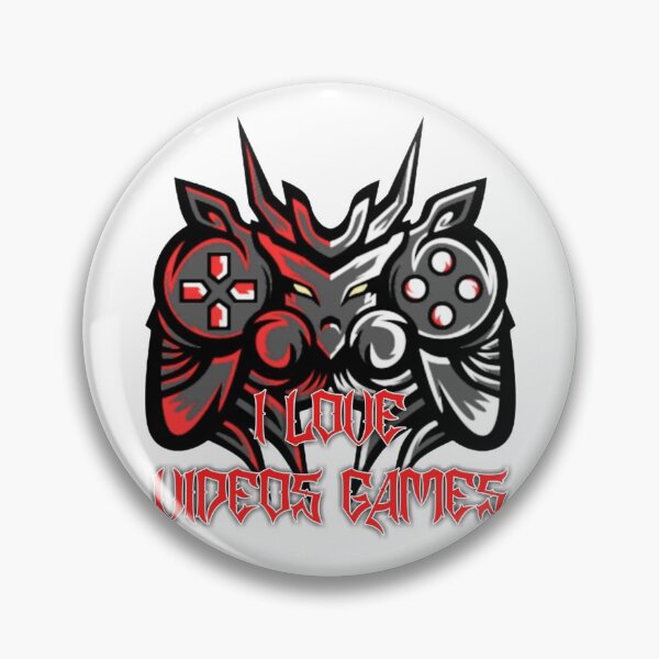 Item preview, I love videos video game games wolf wolfs  designed and sold by THE OTAKU SHOP.