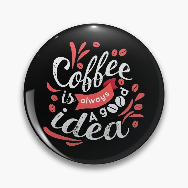 Item preview, Coffee is always a good idea, lettering design designed and sold by Nesdigiart.