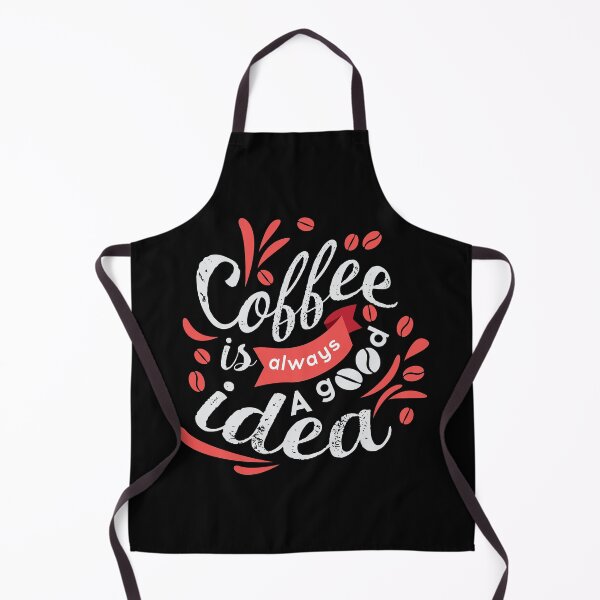 Item preview, Coffee is always a good idea, lettering design designed and sold by Nesdigiart.