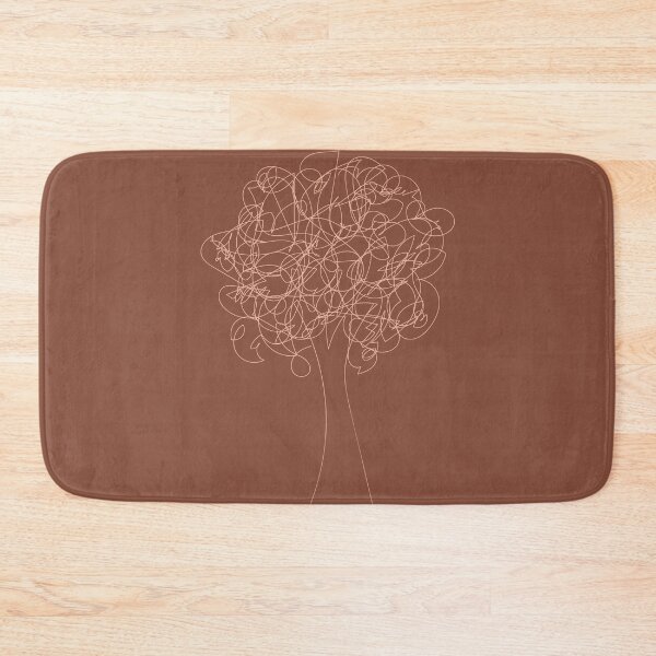 Item preview, One Line Tree Drawing designed and sold by technicolorable_art.