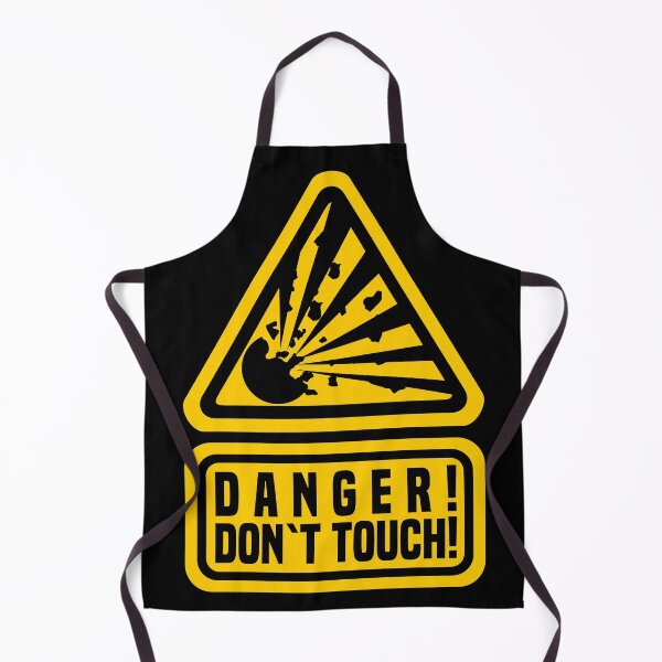 Item preview, Warning sign explosive & quot; Danger! - Don`t touch! & Quot; designed and sold by froggy-stylecom.