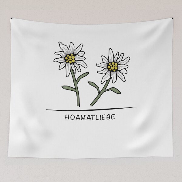 Item preview, ALPEN-EDELWEISS HOAMATLIEBE | For love of home designed and sold by yourtravelguide.