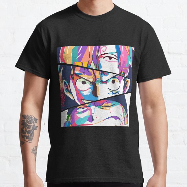 Sanji Luffy Zoro T-shirt classique