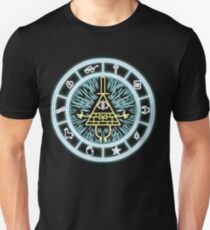 Gravity Falls Bill Cipher Wheel Unisex T-Shirt