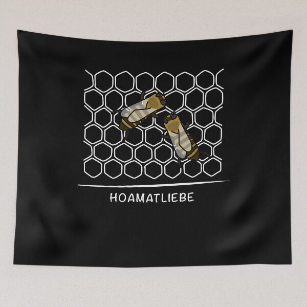 Item preview, BEES STOCK HOAMAT LOVE | For love of home designed and sold by yourtravelguide.