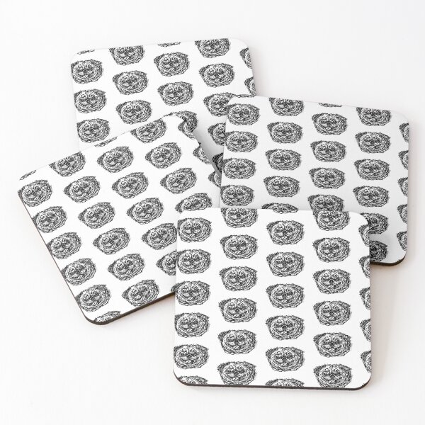 Item preview, Bulldog Head Sketch Pattern designed and sold by Ansocube.