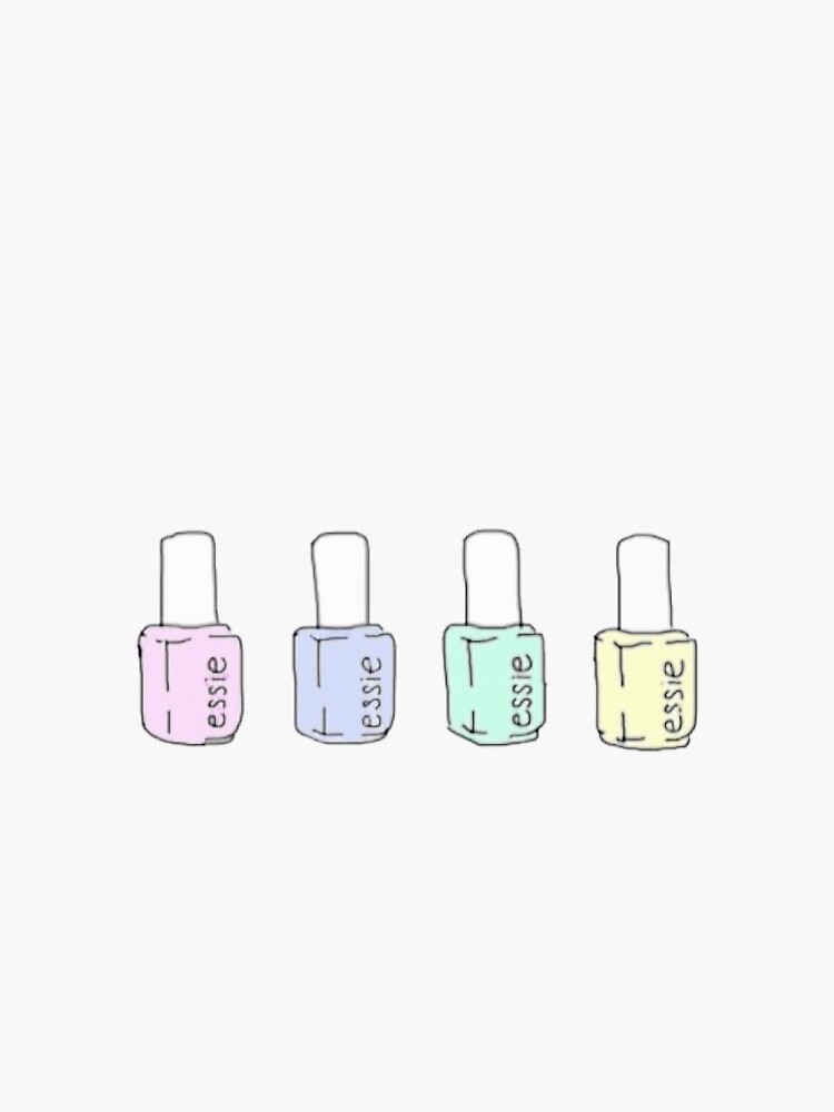 "Nail Polish" Sticker for Sale by jodyseidel Redbubble