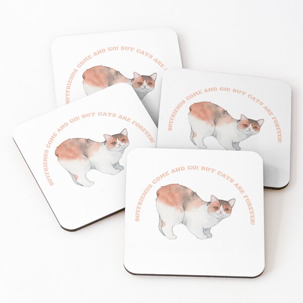 Item preview, Boyfriend's Come And Go But Cat's Are Forever! designed and sold by Carquest61.