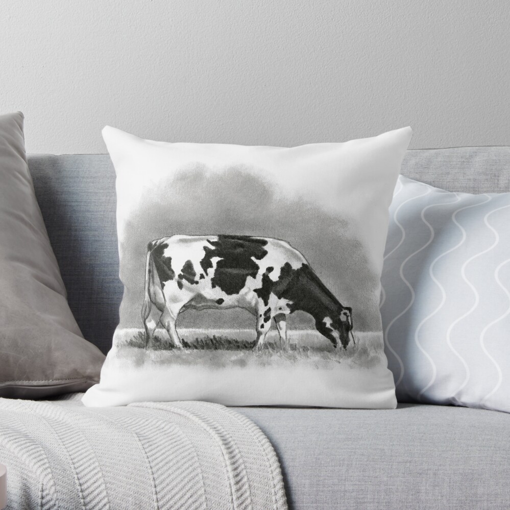 Cow throw pillows sale