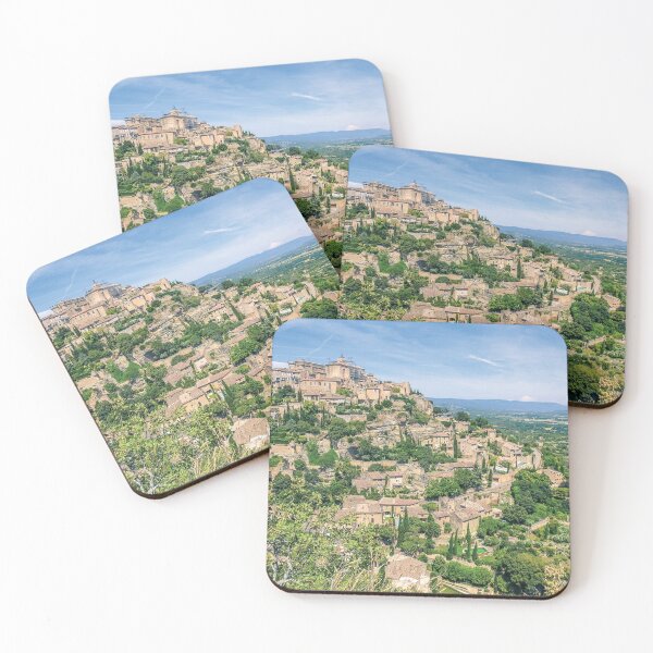 Item preview, Panoramic View of Gordes Village in Provence France designed and sold by Dan Shachar.