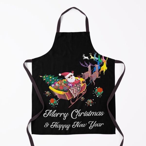 Item preview, Merry Christmas & Happy New Year (Santa Claus on his sled) designed and sold by Gavinstar.