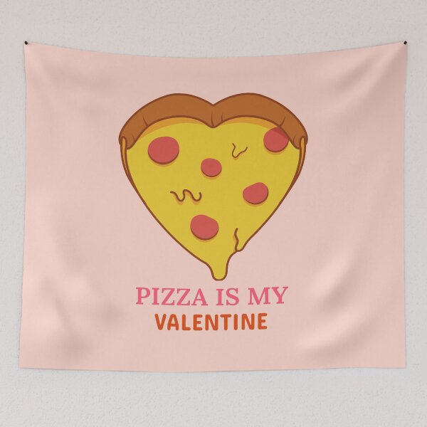 Item preview, Pizza Is My Valentine - Pizza Day designed and sold by ManiaTeec.