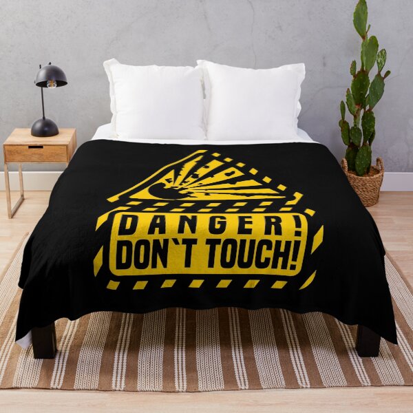 Item preview, Warning sign explosive & quot; Danger! - Don`t touch! & Quot; designed and sold by froggy-stylecom.