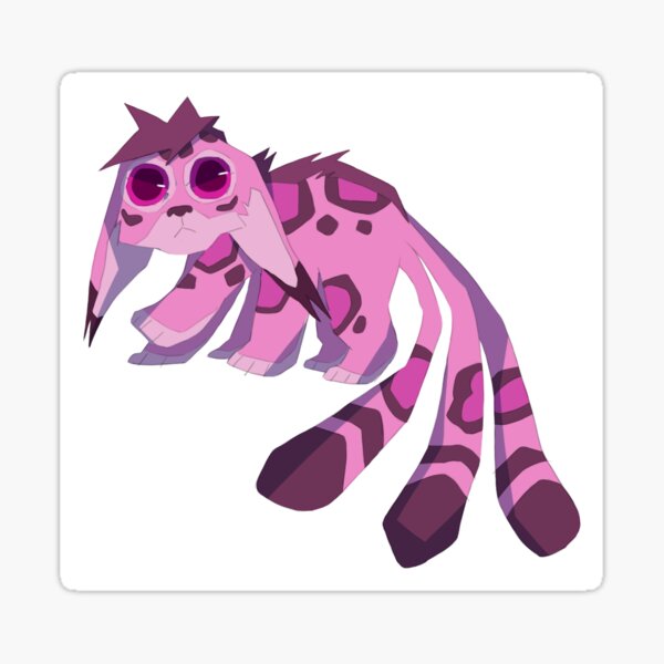 "A baby Mega mute Kipo" Sticker for Sale by pointlessdoodle Redbubble