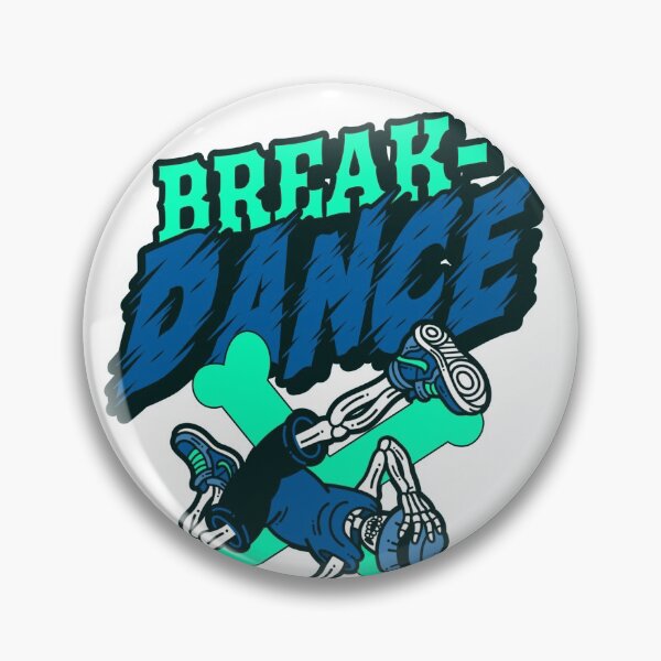 Artikelvorschau, Breakdance-Skelett-Design entworfen und verkauft von CocoAndMore.