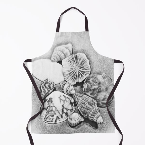 Item preview, Black and White Shells - The Beauty Of Ocean designed and sold by LittleAngy.