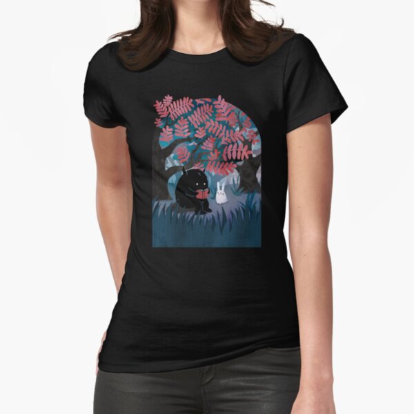 Retro Vintage The Monster at The end of This Book Gift For Fans, For Men and omenr  Fitted T-Shirt