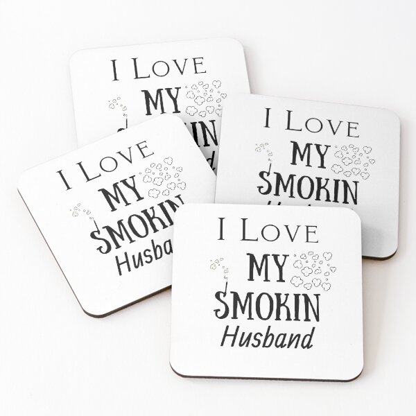 Item preview, I Love my smokin Husband,I Love My Smokin Hot Wife,Funny Gift Idea designed and sold by piskwi.