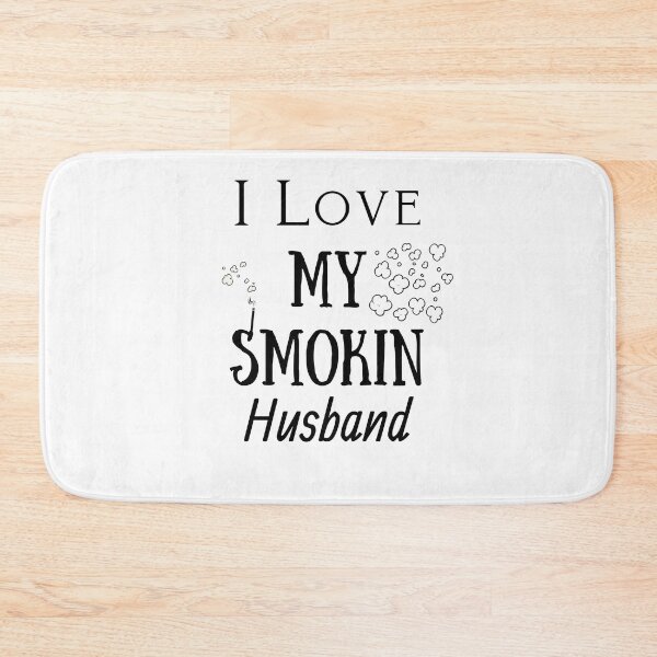 Item preview, I Love my smokin Husband,I Love My Smokin Hot Wife,Funny Gift Idea designed and sold by piskwi.